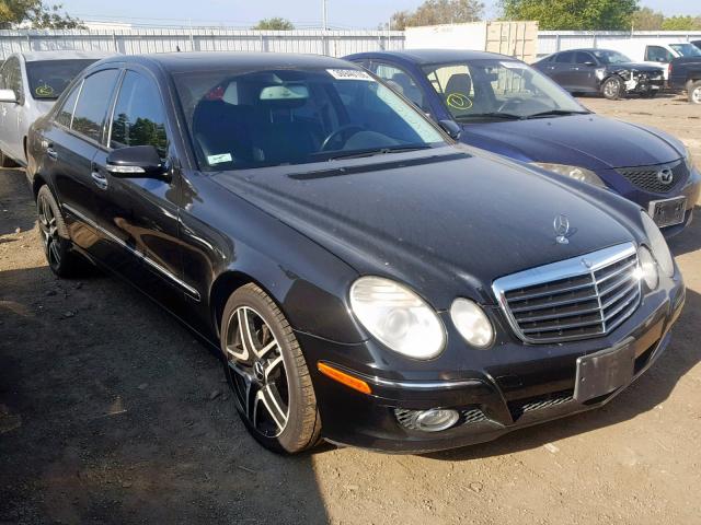 WDBUF56XX7B092605 - 2007 MERCEDES-BENZ E 350 BLACK photo 1