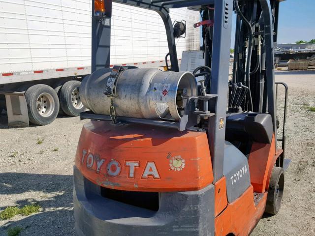 00000000000075231 - 2002 TOYOTA FORKLIFT ORANGE photo 6