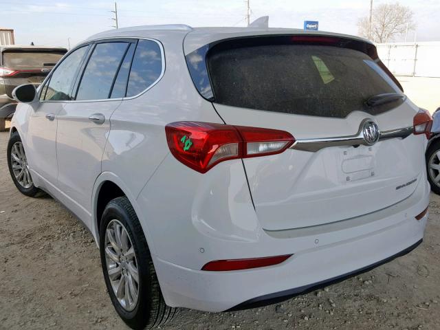 LRBFXCSA3KD018323 - 2019 BUICK ENVISION E WHITE photo 3