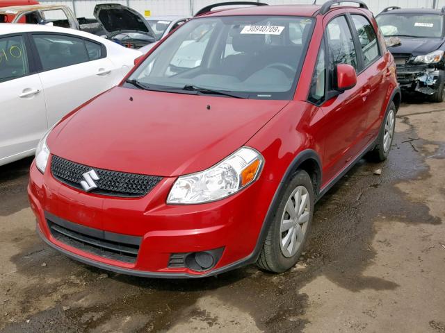 JS2YB5A35C6300336 - 2012 SUZUKI SX4 RED photo 2