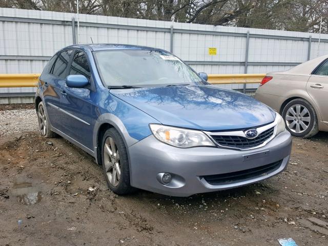 JF1GH63668H837526 - 2008 SUBARU IMPREZA OU BLUE photo 1