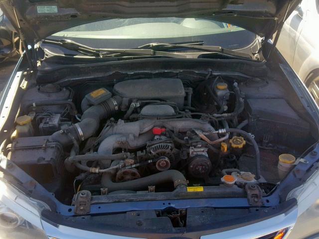 JF1GH63668H837526 - 2008 SUBARU IMPREZA OU BLUE photo 7