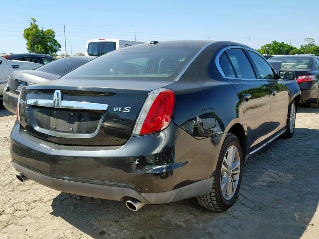 1LNHL9DR8BG605882 - 2011 LINCOLN MKS BLACK photo 4