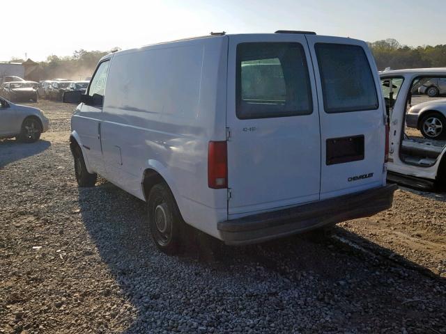 1GCDL19W8VB216874 - 1997 CHEVROLET ASTRO WHITE photo 3