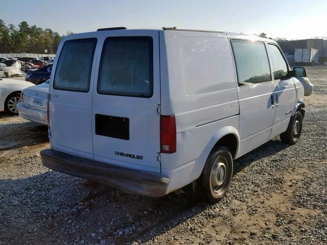 1GCDL19W8VB216874 - 1997 CHEVROLET ASTRO WHITE photo 4