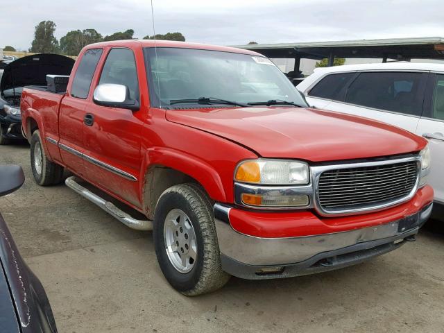 1GTEK19TXYE430779 - 2000 GMC NEW SIERRA RED photo 1