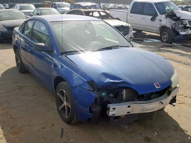 1G8AN12F65Z128513 - 2005 SATURN ION LEVEL BLUE photo 1
