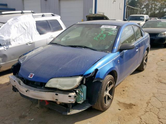 1G8AN12F65Z128513 - 2005 SATURN ION LEVEL BLUE photo 2