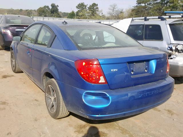 1G8AN12F65Z128513 - 2005 SATURN ION LEVEL BLUE photo 3