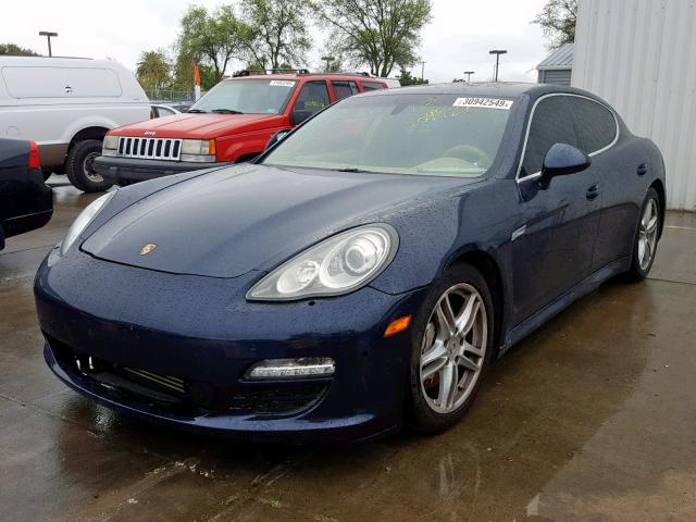 WP0AB2A76BL060209 - 2011 PORSCHE PANAMERA S BLUE photo 2