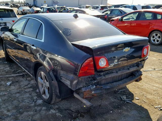 1G1ZC5E07CF186716 - 2012 CHEVROLET MALIBU 1LT 黑色 照片 3
