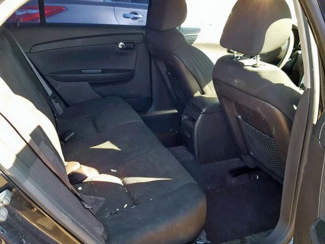 1G1ZC5E07CF186716 - 2012 CHEVROLET MALIBU 1LT 黑色 照片 6