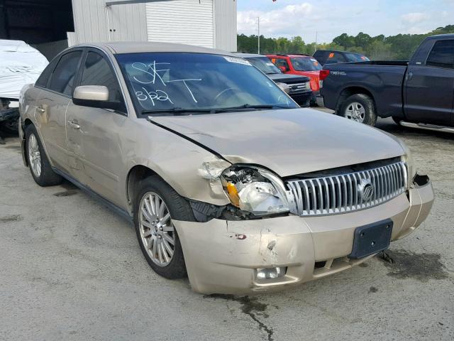 1MEFM42145G610220 - 2005 MERCURY MONTEGO PR GOLD photo 1