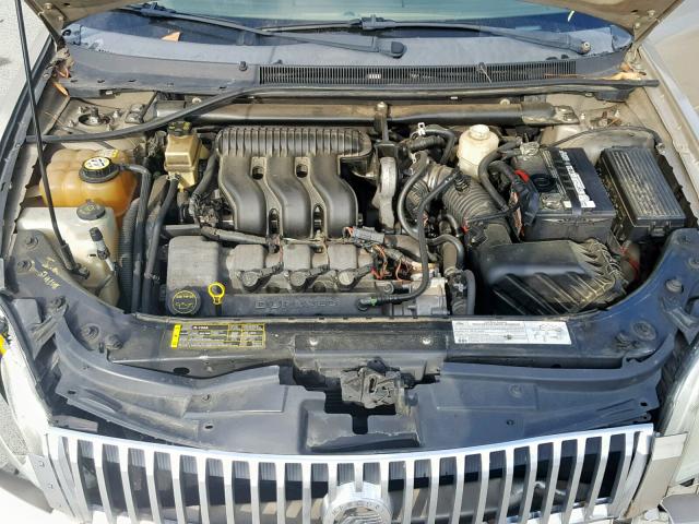 1MEFM42145G610220 - 2005 MERCURY MONTEGO PR GOLD photo 7