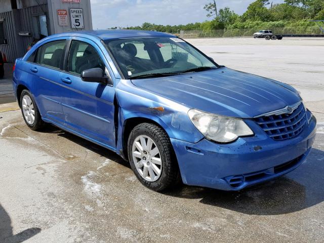 1C3LC46K78N211932 - 2008 CHRYSLER SEBRING LX BLUE photo 1