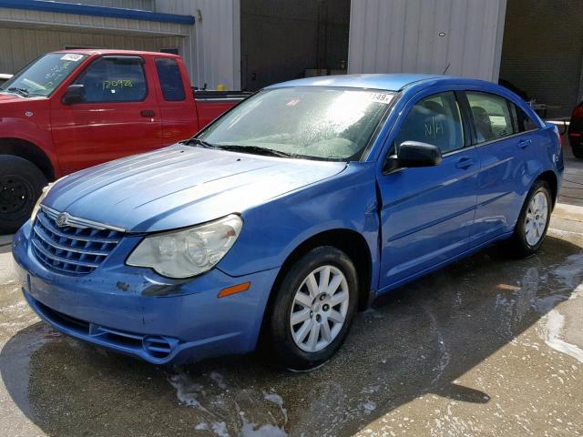 1C3LC46K78N211932 - 2008 CHRYSLER SEBRING LX BLUE photo 2