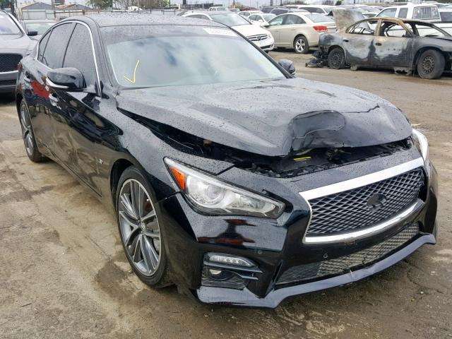 JN1BV7AP6EM683999 - 2014 INFINITI Q50 BASE BLACK photo 1