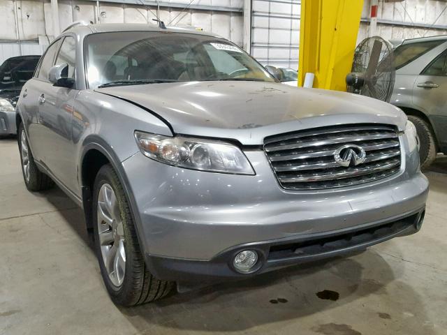 JNRAS08W75X202680 - 2005 INFINITI FX35 GRAY photo 1