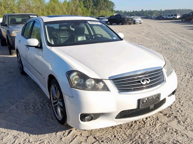 JNKAY01E68M607742 - 2008 INFINITI M35 BASE WHITE photo 1