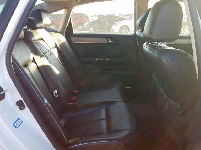 JNKAY01E68M607742 - 2008 INFINITI M35 BASE WHITE photo 6