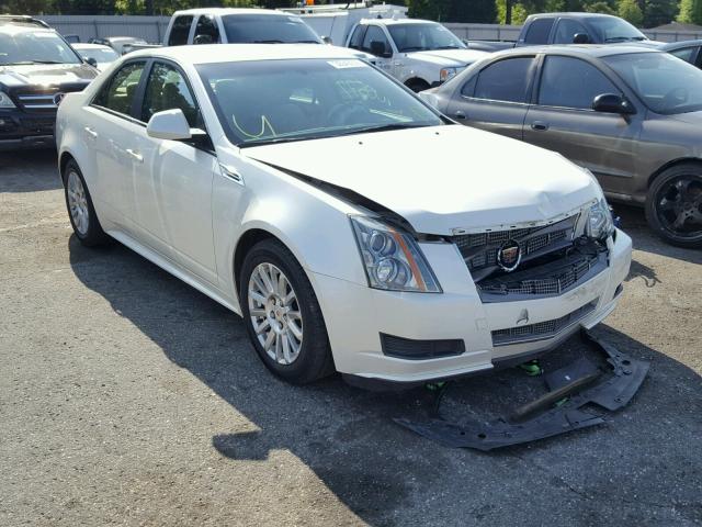 1G6DE5EG5A0135615 - 2010 CADILLAC CTS LUXURY WHITE photo 1