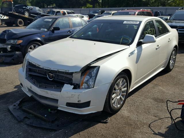 1G6DE5EG5A0135615 - 2010 CADILLAC CTS LUXURY WHITE photo 2