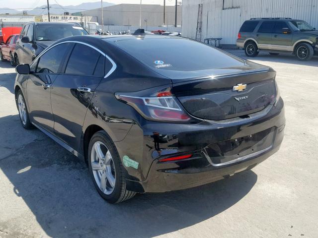 1G1RC6S59JU111093 - 2018 CHEVROLET VOLT LT BLACK photo 3