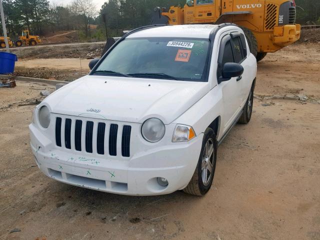 1J8FT47038D725345 - 2008 JEEP COMPASS SP 白色 照片 2