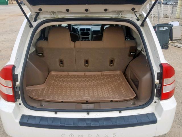1J8FT47038D725345 - 2008 JEEP COMPASS SP 白色 照片 6
