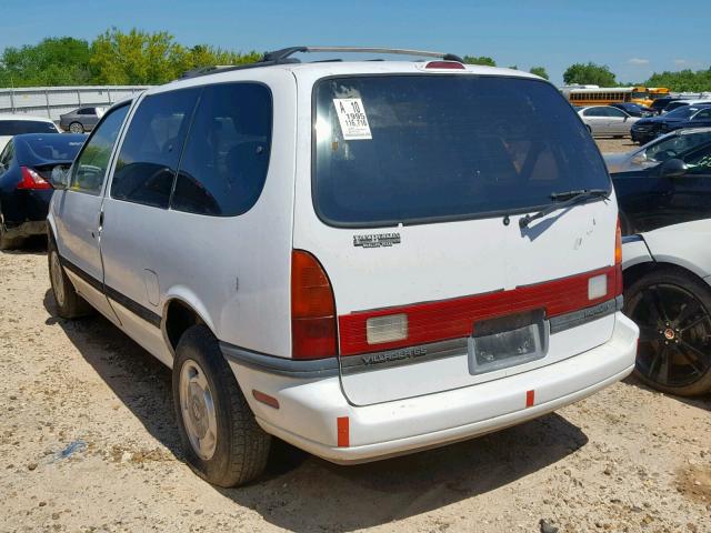 4M2DV11W9SDJ56412 - 1995 MERCURY VILLAGER WHITE photo 3