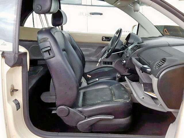 3VWCK21YX3M315894 - 2003 VOLKSWAGEN NEW BEETLE კრემისფერი ფოტო 5