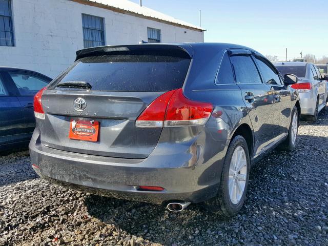 4T3ZA3BB7AU038276 - 2010 TOYOTA VENZA GRAY photo 4