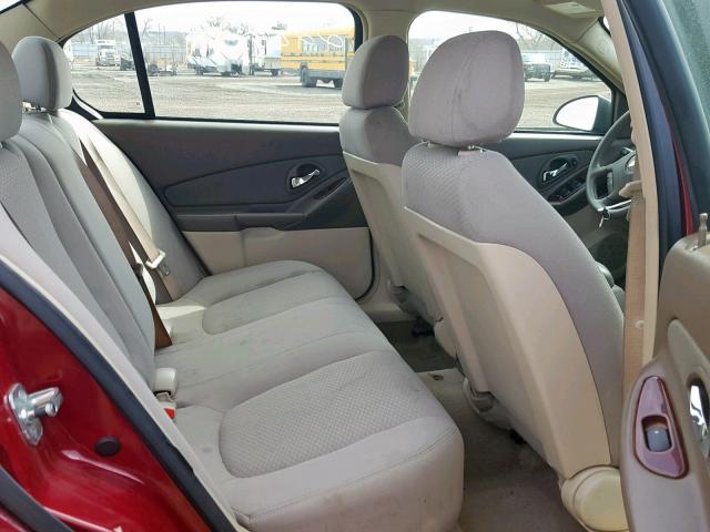 1G1ZS58F67F152128 - 2007 CHEVROLET MALIBU LS MAROON photo 6