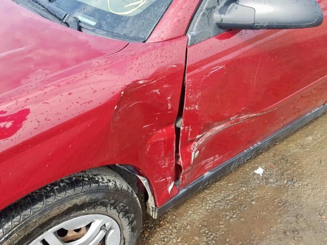 1G1ZS58F67F152128 - 2007 CHEVROLET MALIBU LS MAROON photo 9