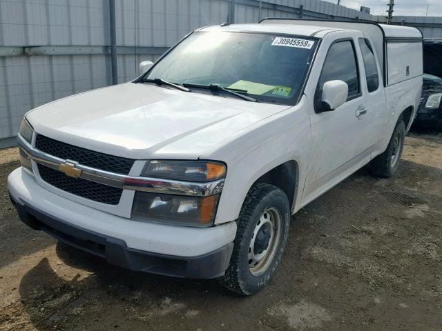 1GCESBFE6B8138256 - 2011 CHEVROLET COLORADO WHITE photo 2