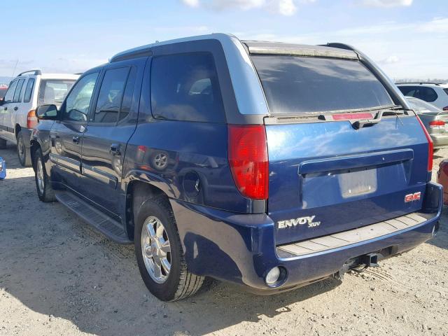 1GKET12P146144970 - 2004 GMC ENVOY XUV BLUE photo 3