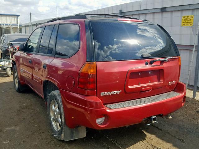 1GKDS13S952157105 - 2005 GMC ENVOY MAROON photo 3