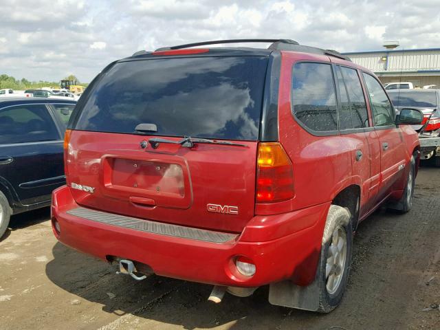 1GKDS13S952157105 - 2005 GMC ENVOY MAROON photo 4