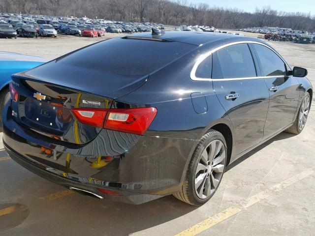 1G1ZH5SX9GF140782 - 2016 CHEVROLET MALIBU PRE 黑色 照片 4