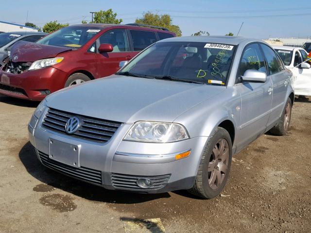 WVWRH63B12P120061 - 2002 VOLKSWAGEN PASSAT GLX SILVER photo 2