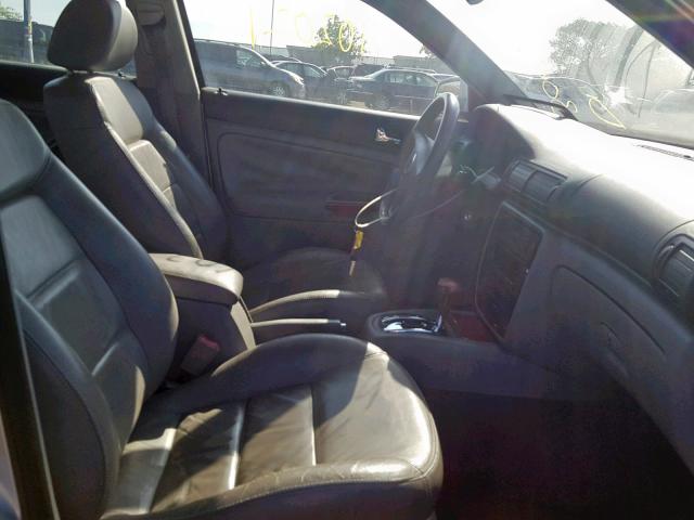 WVWRH63B12P120061 - 2002 VOLKSWAGEN PASSAT GLX SILVER photo 5