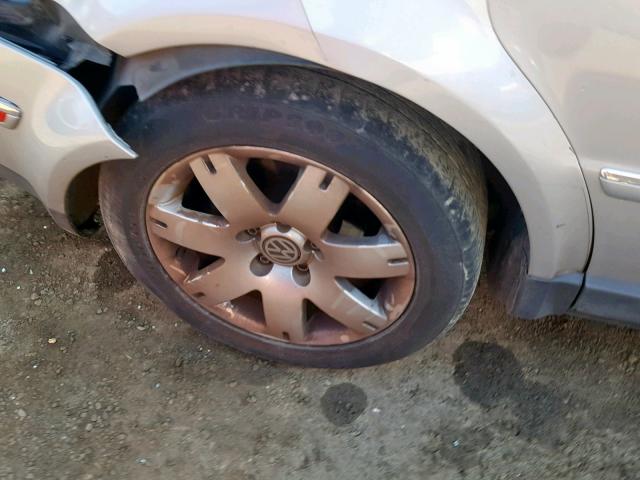 WVWRH63B12P120061 - 2002 VOLKSWAGEN PASSAT GLX SILVER photo 9