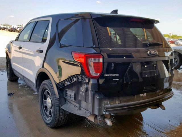 1FM5K8AR9HGA63219 - 2017 FORD EXPLORER P TWO TONE photo 3