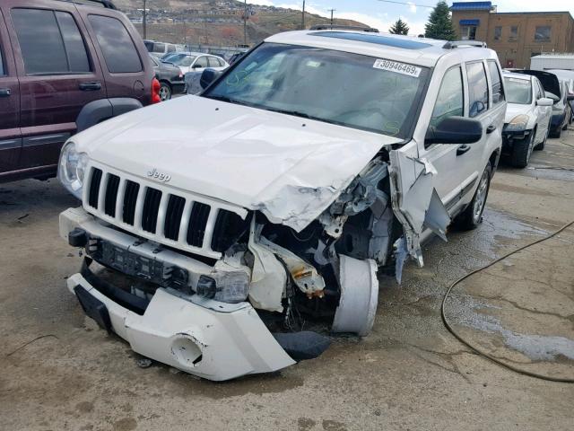 1J4GR48K35C541058 - 2005 JEEP GRAND CHER WHITE photo 2