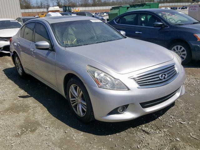 JN1CV6APXCM622232 - 2012 INFINITI G37 BASE SILVER photo 1