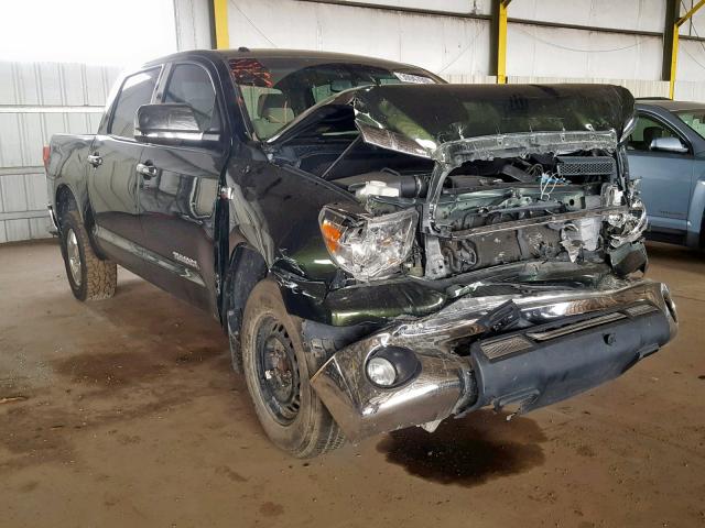 5TFEY5F11CX132191 - 2012 TOYOTA TUNDRA CRE GREEN photo 1