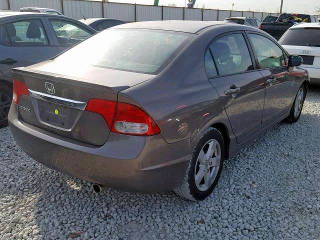 2HGFA1F6XAH544769 - 2010 HONDA CIVIC LX-S Qəhvəyi foto 4