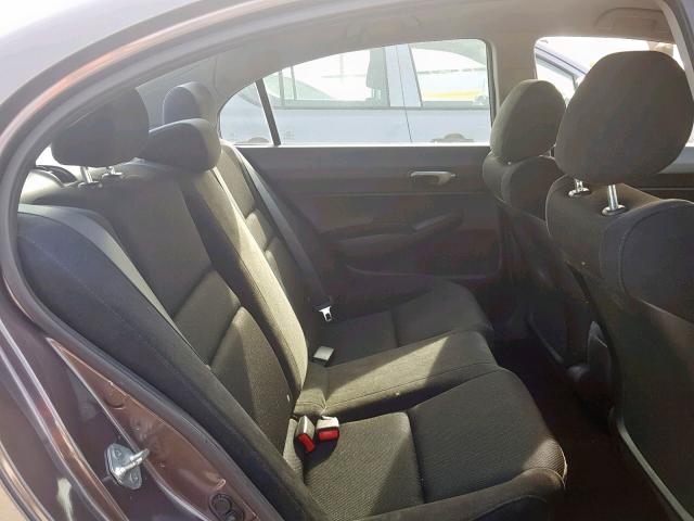 2HGFA1F6XAH544769 - 2010 HONDA CIVIC LX-S Qəhvəyi foto 6