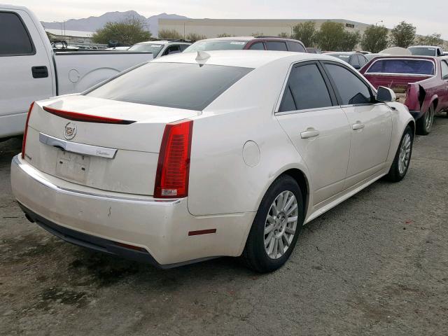 1G6DF5E53C0116303 - 2012 CADILLAC CTS LUXURY WHITE photo 4