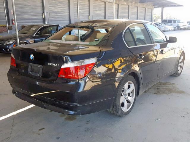 WBANA73514B802700 - 2004 BMW 530 I BLACK photo 4